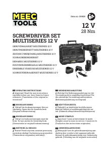 Manual Meec Tools 019-820 Screw Driver