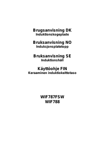 Brugsanvisning Witt WIF787FSW Kogesektion