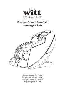 Käyttöohje Witt Classic Smart Comfort Hierontalaite