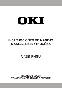 Manual de uso OKI V42B-FHSU Televisor de LCD