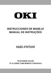 Manual de uso OKI V42C-FHTUVI Televisor de LCD
