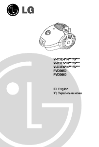 Manual LG FVD3050 Vacuum Cleaner