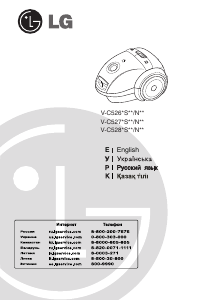 Manual LG V-C5272NT Vacuum Cleaner