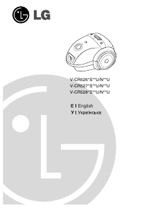 Handleiding LG V-C5283STU Stofzuiger