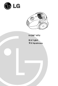 Manual LG V-C5683HTU Vacuum Cleaner