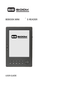 Manual BeBook Mini E-Reader