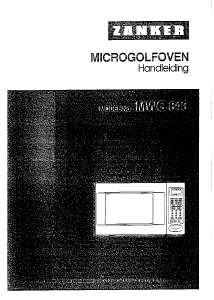 Handleiding Zanker MWG 843 Magnetron