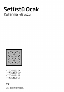 Kullanım kılavuzu BEKO HTZG 64121 SW Ocak