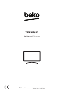 Manual BEKO B32K 680G LED Television