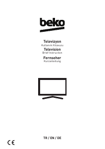Handleiding BEKO B40K 580 LED televisie