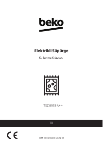 Kullanım kılavuzu BEKO TSZ 8953 Elektrikli süpürge