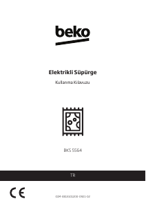 Kullanım kılavuzu BEKO BKS 5564 Elektrikli süpürge