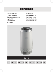 Instrukcja Concept CA1010 Oczyszczacz powietrza