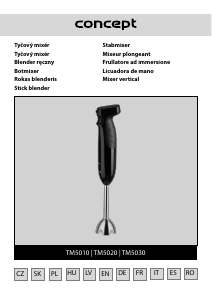 Bedienungsanleitung Concept TM5030 Stabmixer