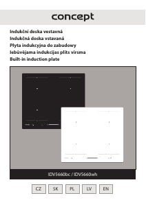 Instrukcja Concept IDV5660WH Płyta do zabudowy
