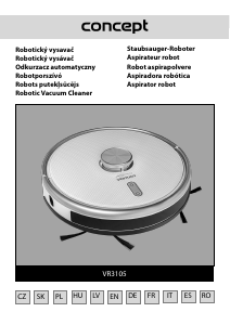 Manual de uso Concept VR3105 Aspirador