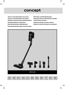 Bedienungsanleitung Concept VP6130 Staubsauger