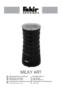 Kullanım kılavuzu Fakir Milky Art Süt köpürtücü