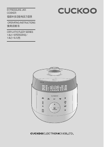 Handleiding Cuckoo CRP-LHTR1009F Snelkookpan