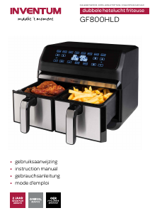 Manual Inventum GF800HLD Deep Fryer