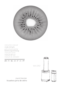 Manuale Kiwi KSB 2202 Frullatore