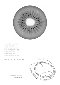 Mode d’emploi Kiwi KSM 2410 Grill