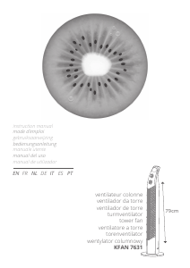 Handleiding Kiwi KFAN 7631 Ventilator