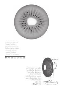 Manuale Kiwi KFAN 7615 Ventilatore