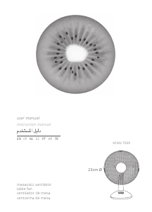 Handleiding Kiwi KFAN 7509 Ventilator