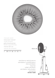 Manual de uso Kiwi KFAN 7640 Ventilador