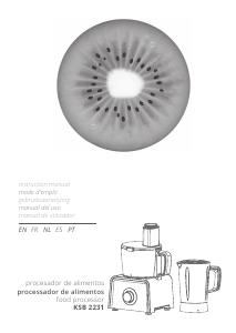 Manual de uso Kiwi KSB 2231 Robot de cocina