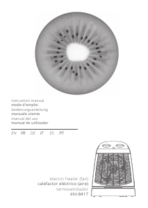 Bedienungsanleitung Kiwi KHT 8417 Heizgerät