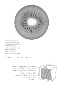 Manual Kiwi KHT 8437 Aquecedor