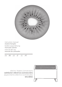 Manual Kiwi KHT 8442 Heater