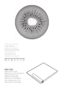 Manual de uso Kiwi KKS 1155 Báscula de cocina