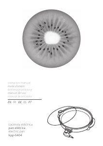 Bedienungsanleitung Kiwi KPP 5404 Pfanne