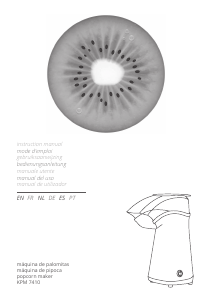 Bedienungsanleitung Kiwi KPM 7410 Popcornmaschine