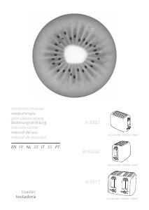 Bedienungsanleitung Kiwi KT 6503A Toaster