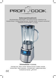 Instrukcja Proficook PC-UM 1006 Blender