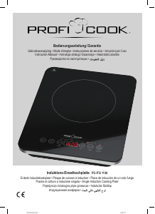 Manual Proficook PC-ITG 1130 Hob