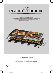 Handleiding Proficook PC-RG 1144 Gourmetstel