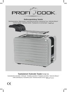 Mode d’emploi Proficook PC-TAZ 1110 Grille pain