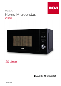 Manual de uso RCA RW20DIG Microondas