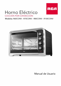 Manual de uso RCA R70CONV Horno