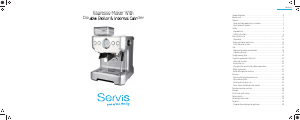 Handleiding Servis S7857BC Espresso-apparaat