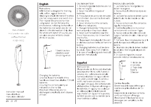 Manual de uso Kiwi KHB 4402 Batidor de leche