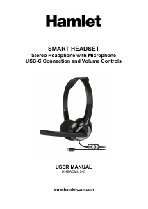 Manual Hamlet HHEADMUS-C Headset