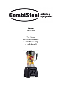 Manual CombiSteel 7455.0305 Blender