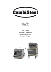 Manual CombiSteel 7061.0205 Bread Slicer