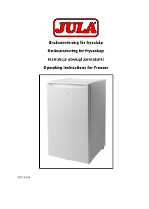 Manual Jula 802-367 Freezer